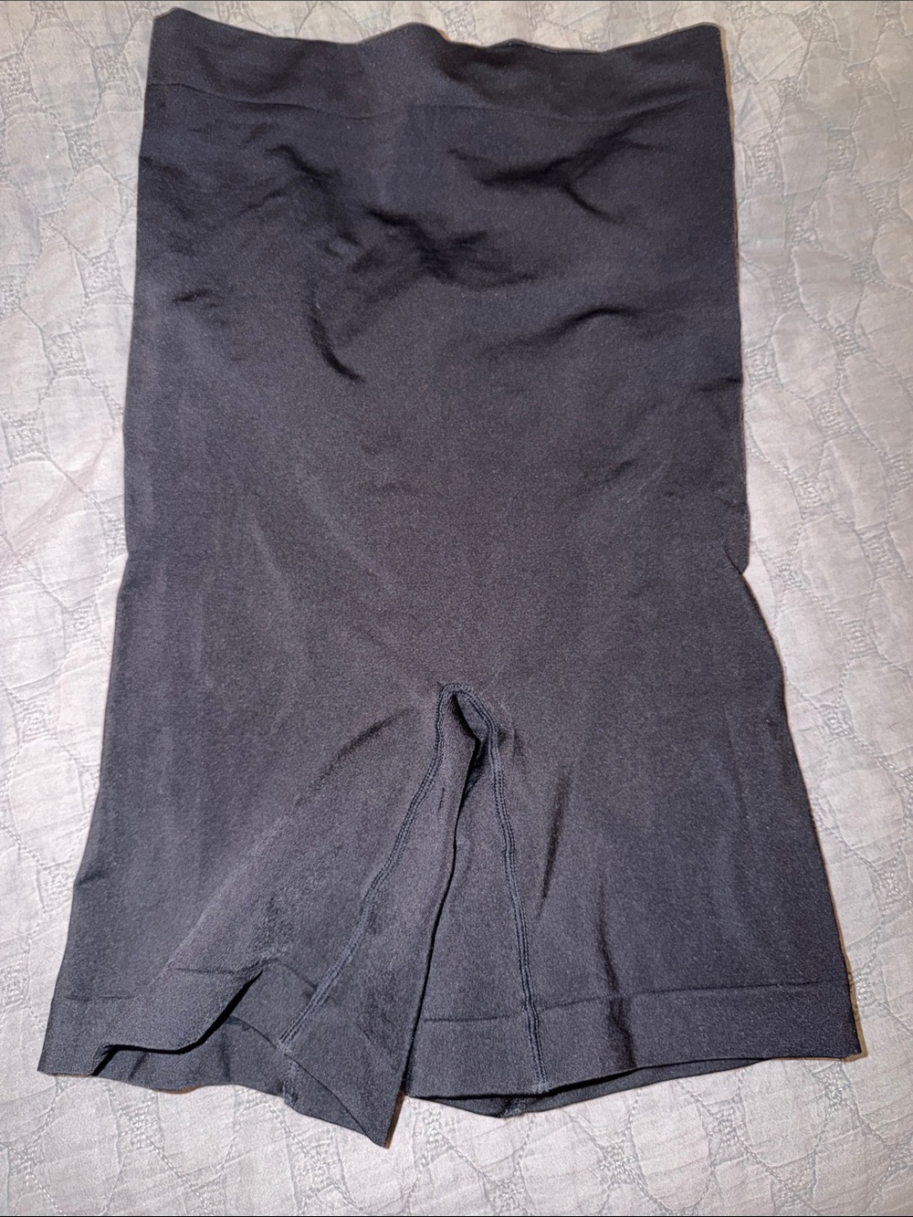 SKIMS Black High-Waist Shaping Shorts